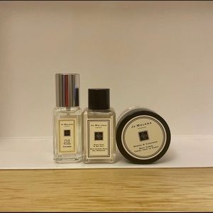 New Jo Malone Deluxe Sample / Travel Set Cologne/ Cream / Shower Gel